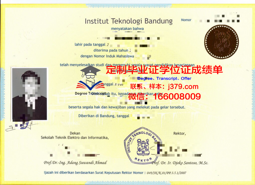万隆技院毕业证书模板：经典设计与现代风格