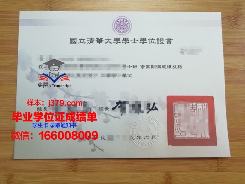 清华大学毕业证(清华大学毕业证封皮)
