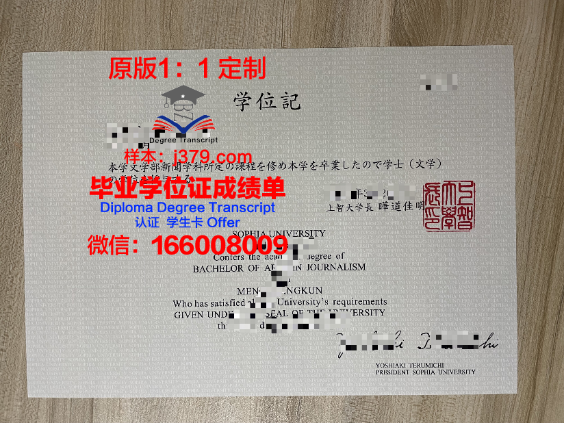 上智硕士毕业证书对职业生涯的影响