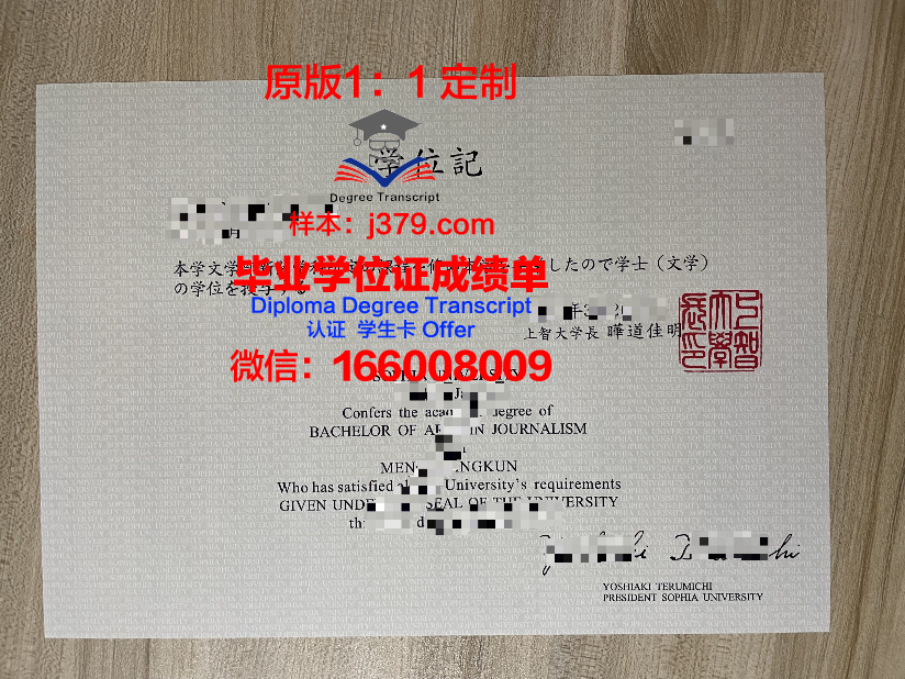 上智本科毕业证：含金量与就业前景分析