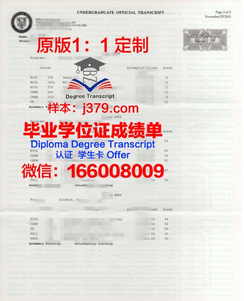 滑铁卢大学毕业证样本(滑铁卢大学毕业的名人)