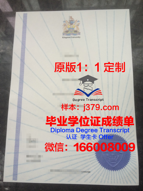 金斯顿大学毕业文凭