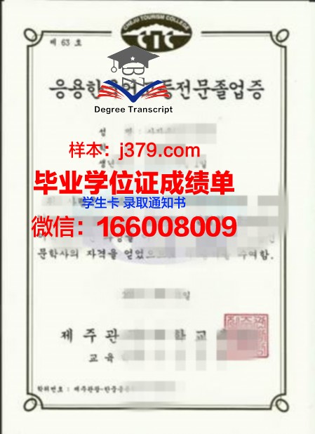 韩国技术教育大学毕业证是什么模样(韩国职业教育)