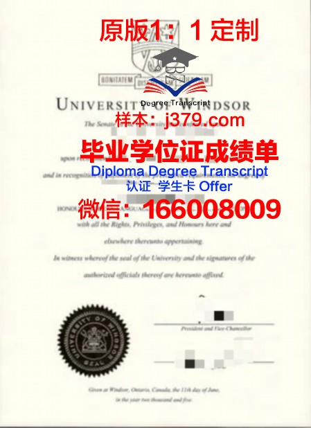 温莎大学毕业证书图片大全(温莎大学毕业证书图片大全集)