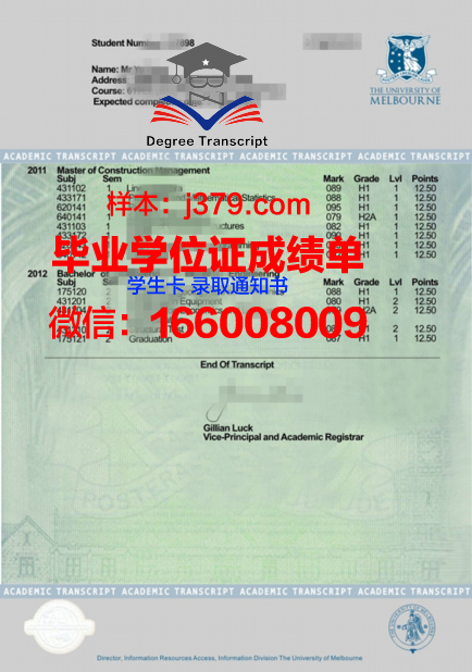 RGU成绩单：一份全球认可的学术成果证明