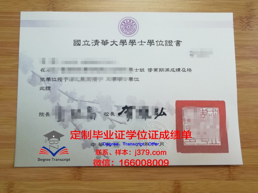 清华大学毕业证模版(清华大学毕业证图片生成器)