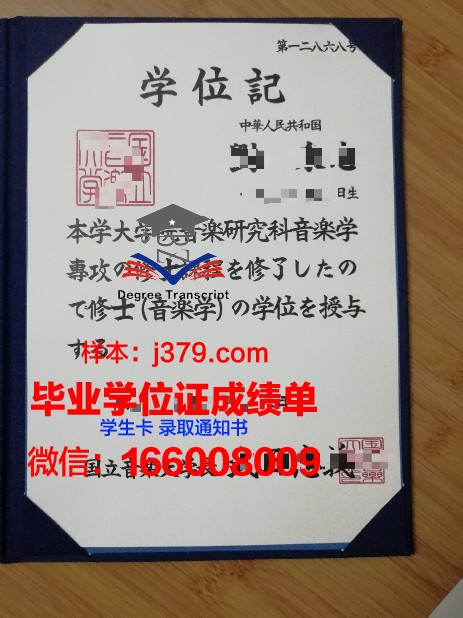经典国立影毕业证书模板：官方推荐